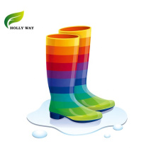 Rainbow Kids' Rubber Rain Boots